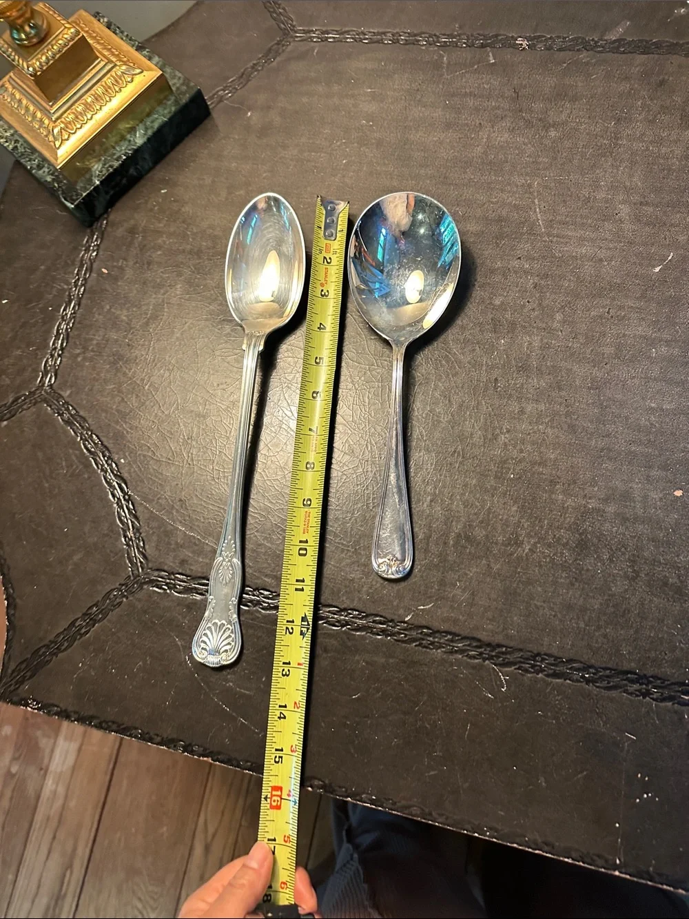 Silver plated Serving Spoons - Classic Ornate and Plain Designs made in Italy 🇮🇹